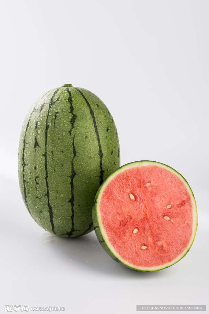 西瓜夏季水果季节背景素材