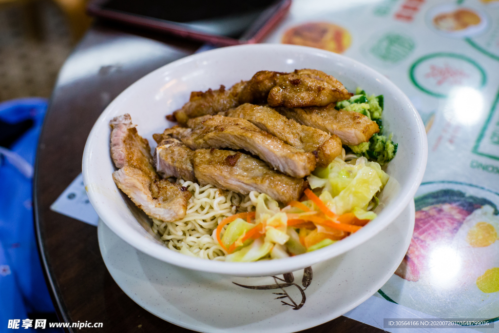 大排面美食食材背景素材