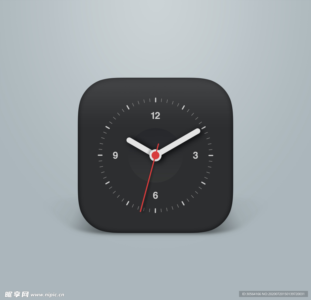 时钟闹钟电子表标志素材