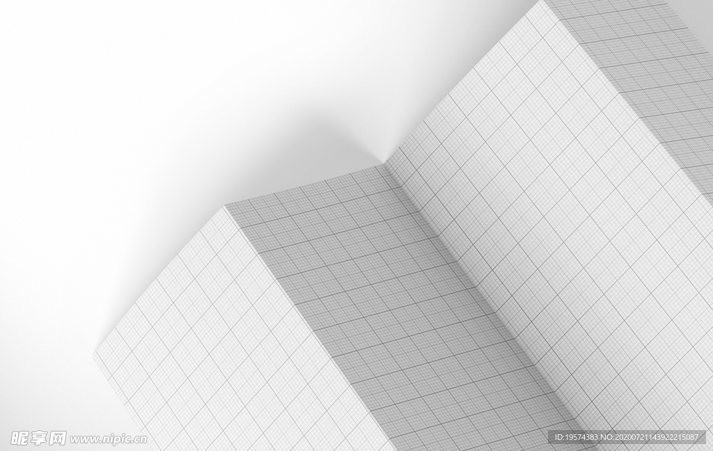 传单广告 折子样机折页