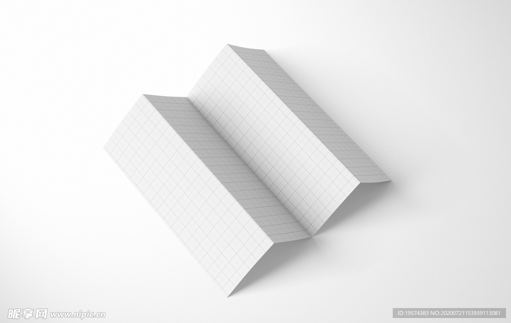 小册子样机 传单 4折页