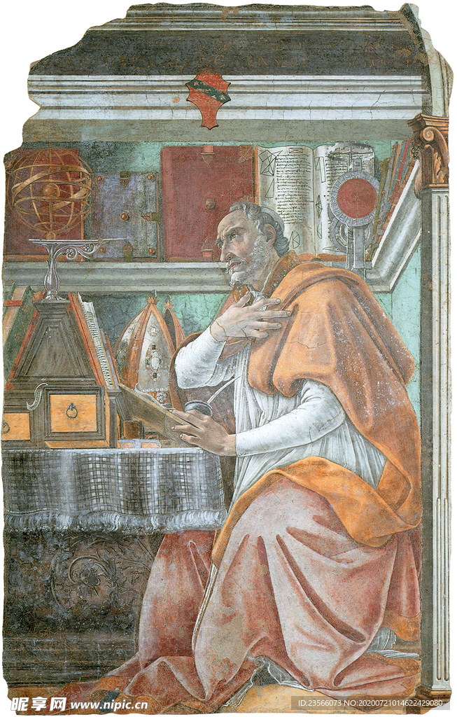 欧式古典人物场景油画