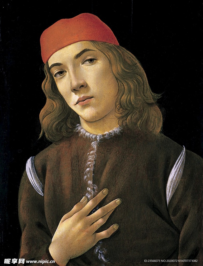 欧式古典人物场景油画