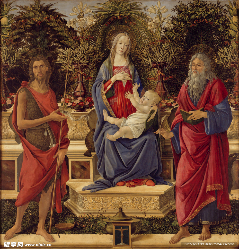 欧式古典人物场景油画