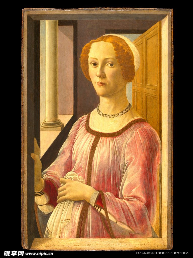 欧式古典人物场景油画