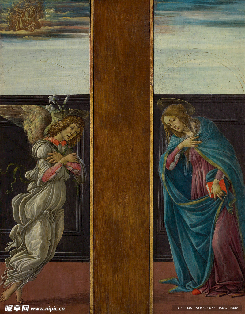 欧式古典人物场景油画