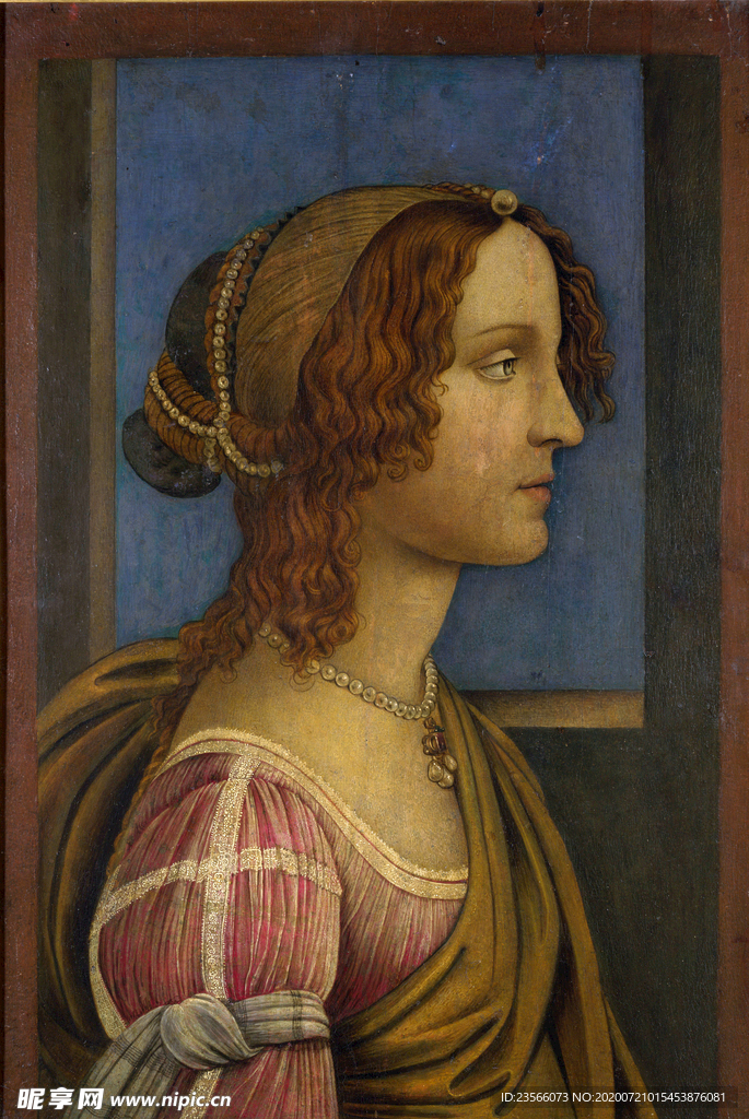 欧式古典人物场景油画