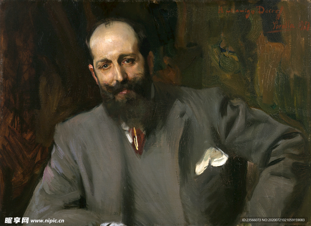 人物生活场景油画