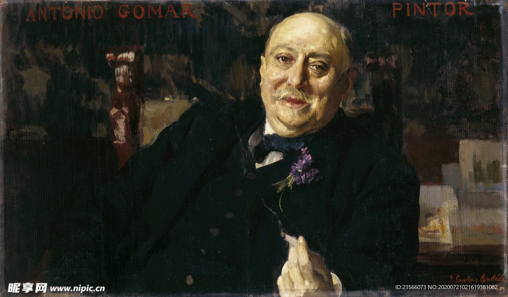 古典人物形象油画