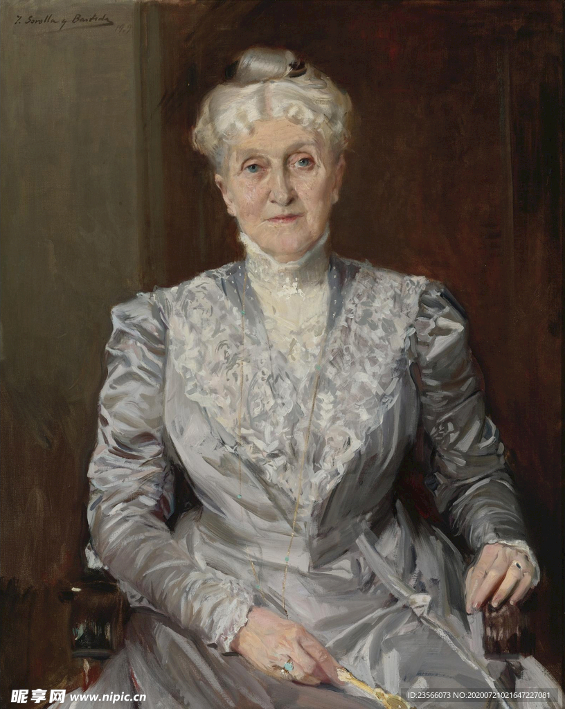 古典人物形象油画