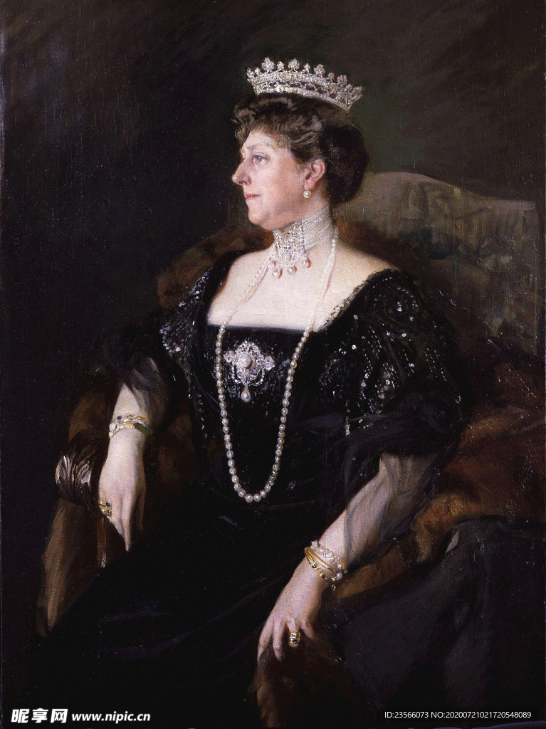 古典人物形象油画