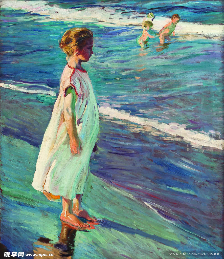 古典人物形象油画