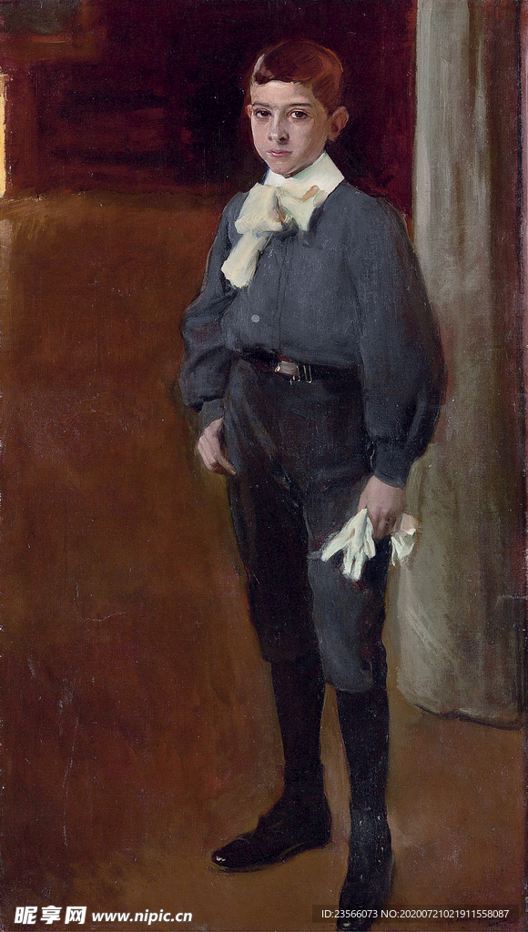 古典人物形象油画