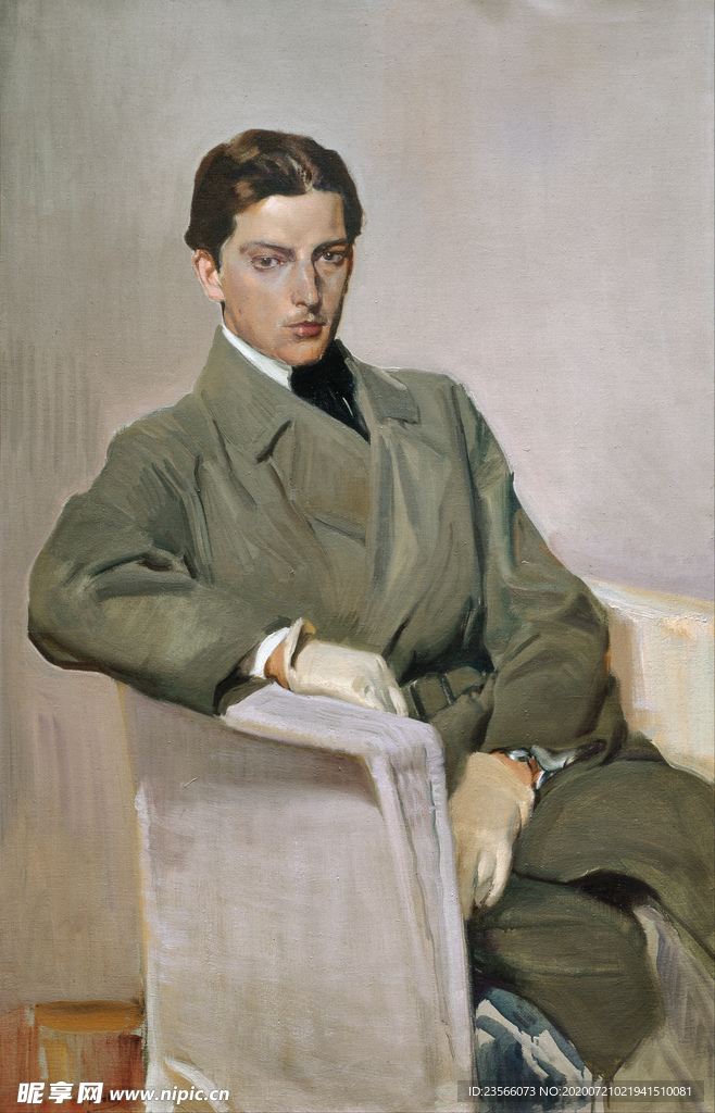 古典人物形象油画