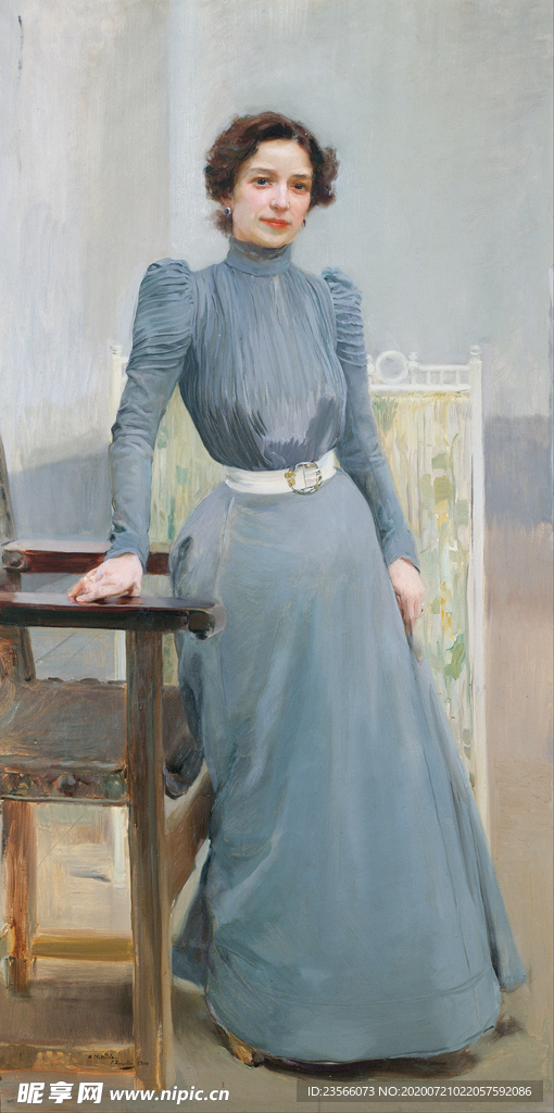 古典人物形象油画