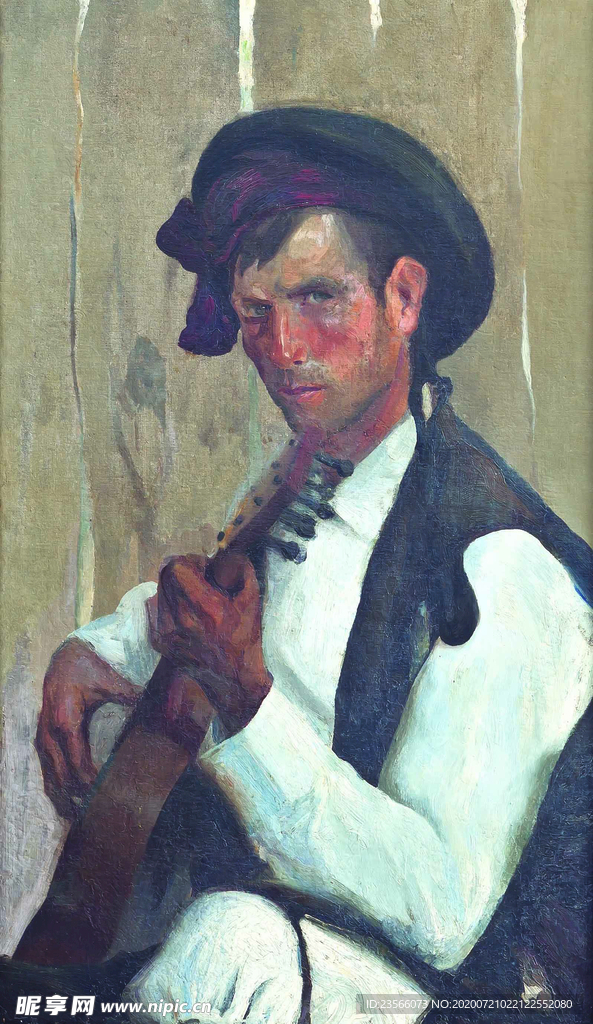 古典人物形象油画