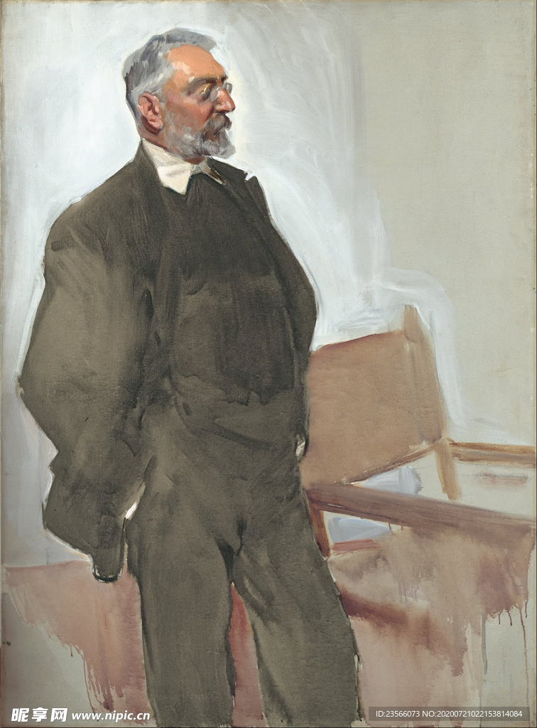 古典人物形象油画