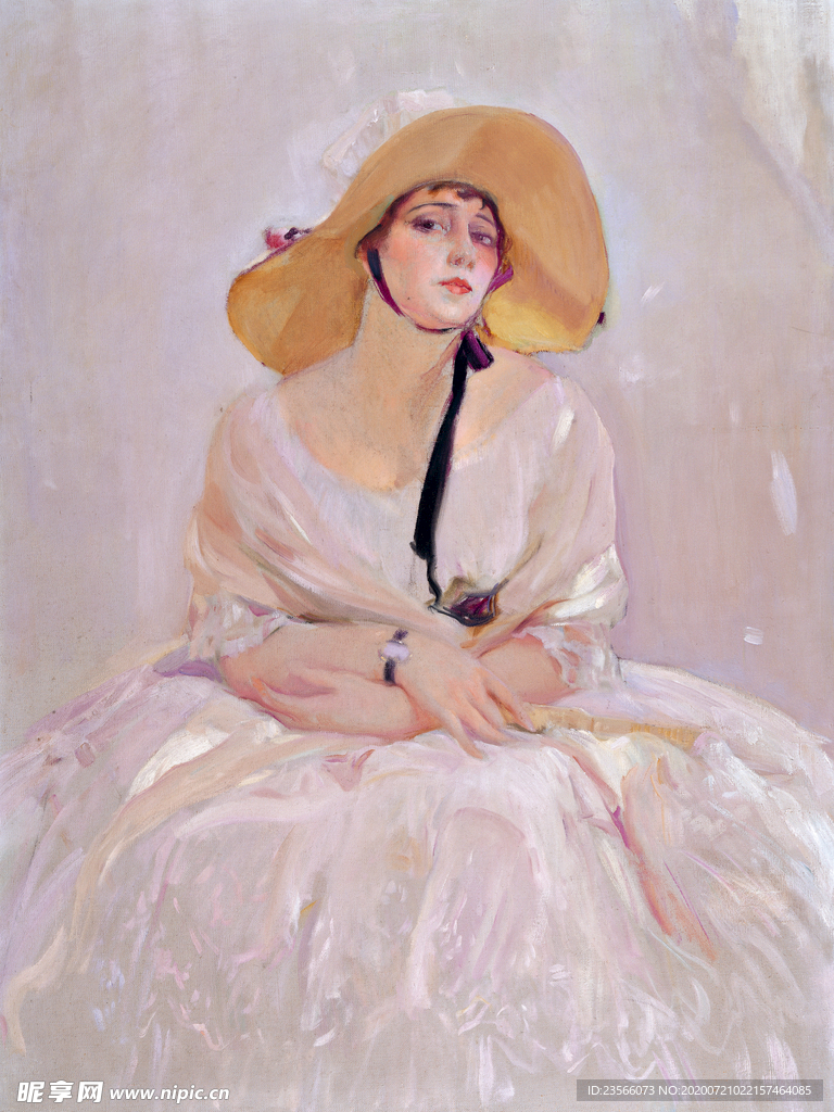 古典人物形象油画