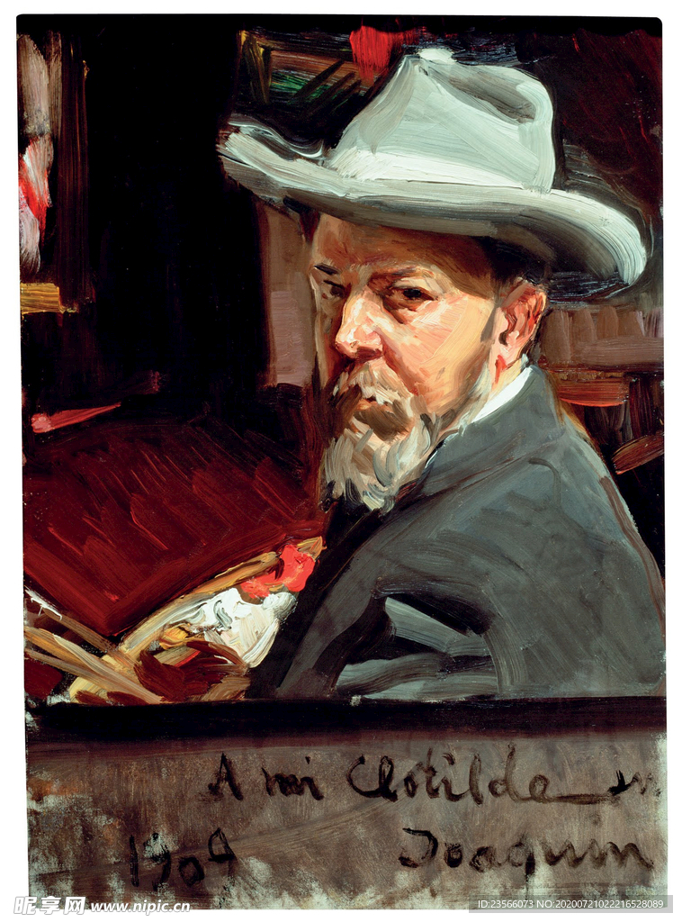 古典人物形象油画