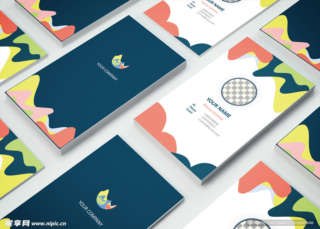 矢量名片模板