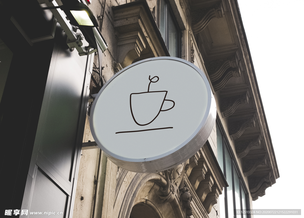 咖啡店门头