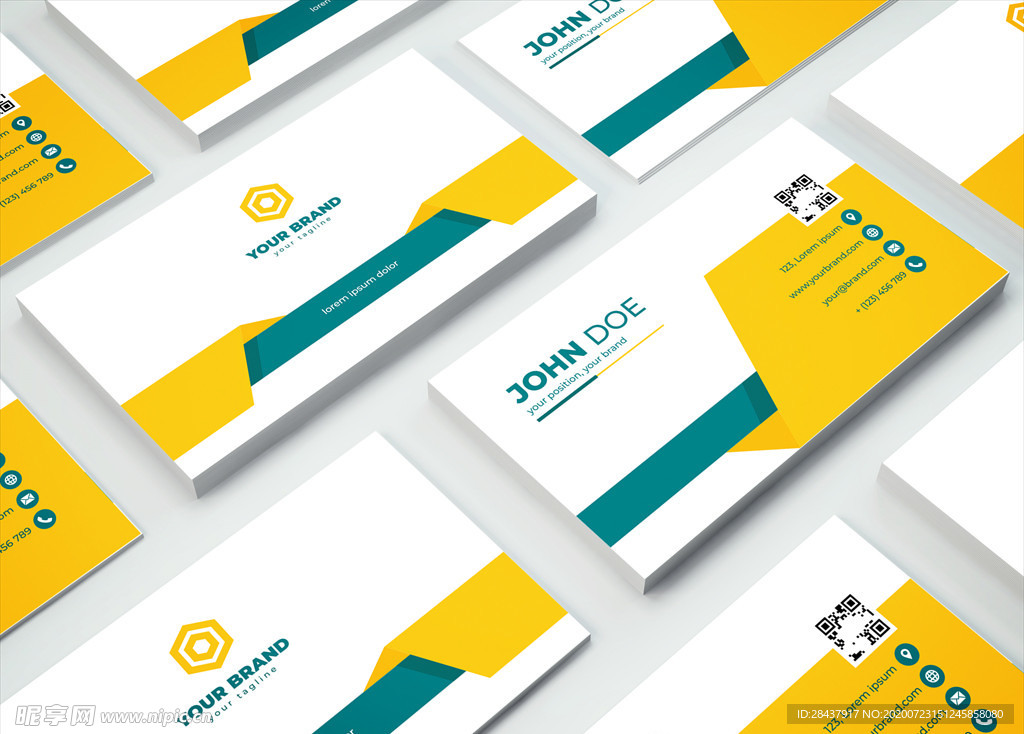 矢量名片模板