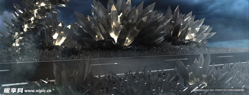 c4d电商素材 c4d促销海报