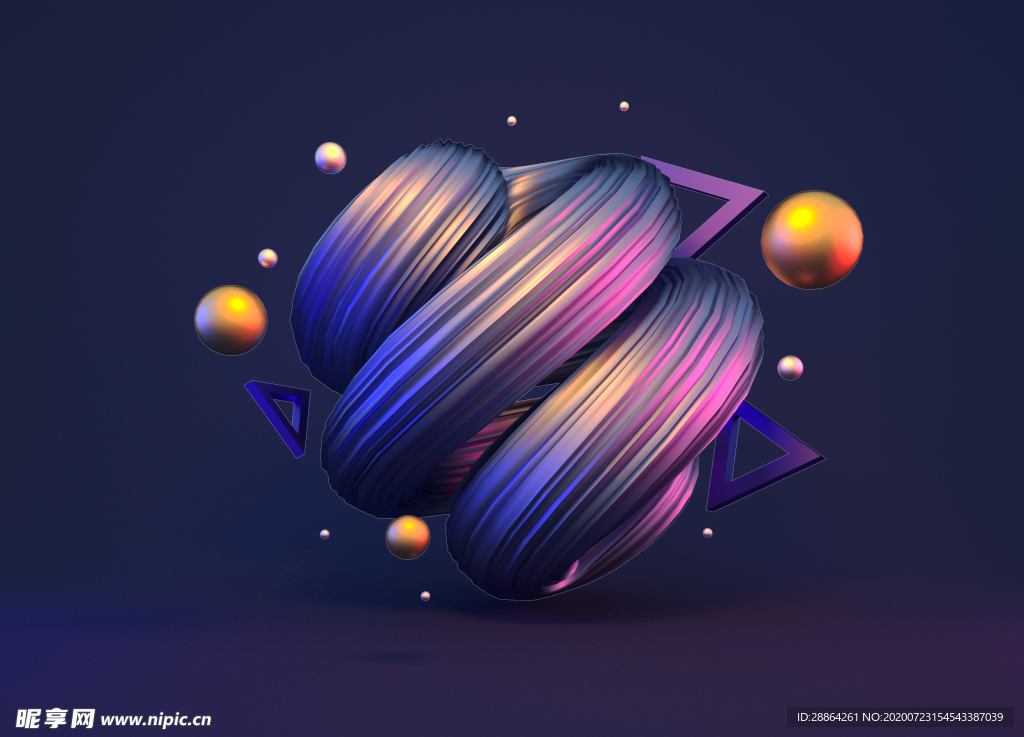 c4d电商素材 c4d促销海报