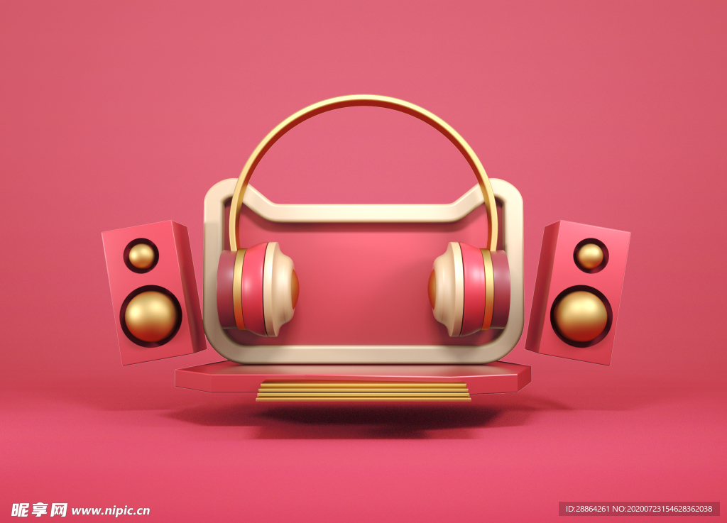 c4d电商素材 c4d促销海报