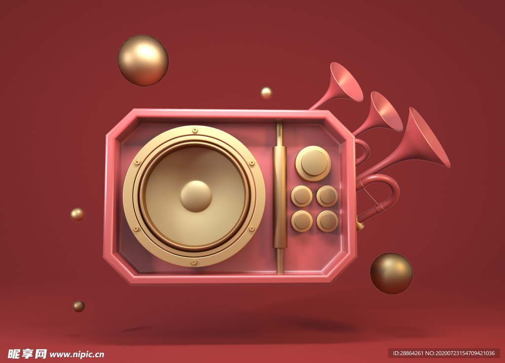 c4d电商素材 c4d促销海报