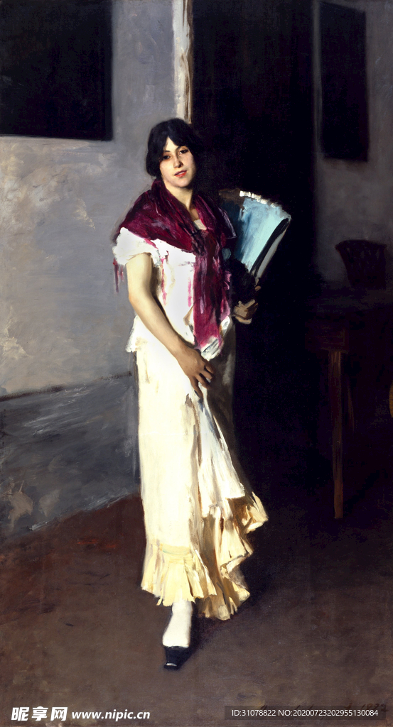 古典人物形象油画