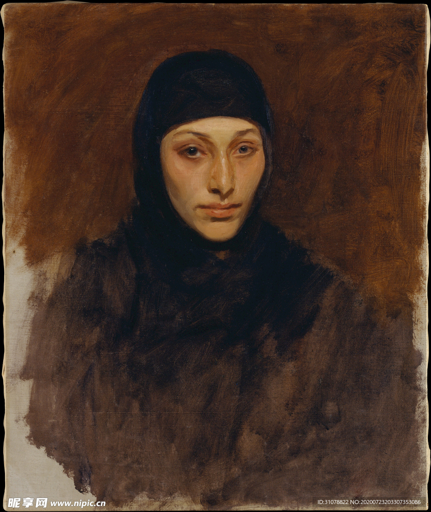 古典人物形象油画