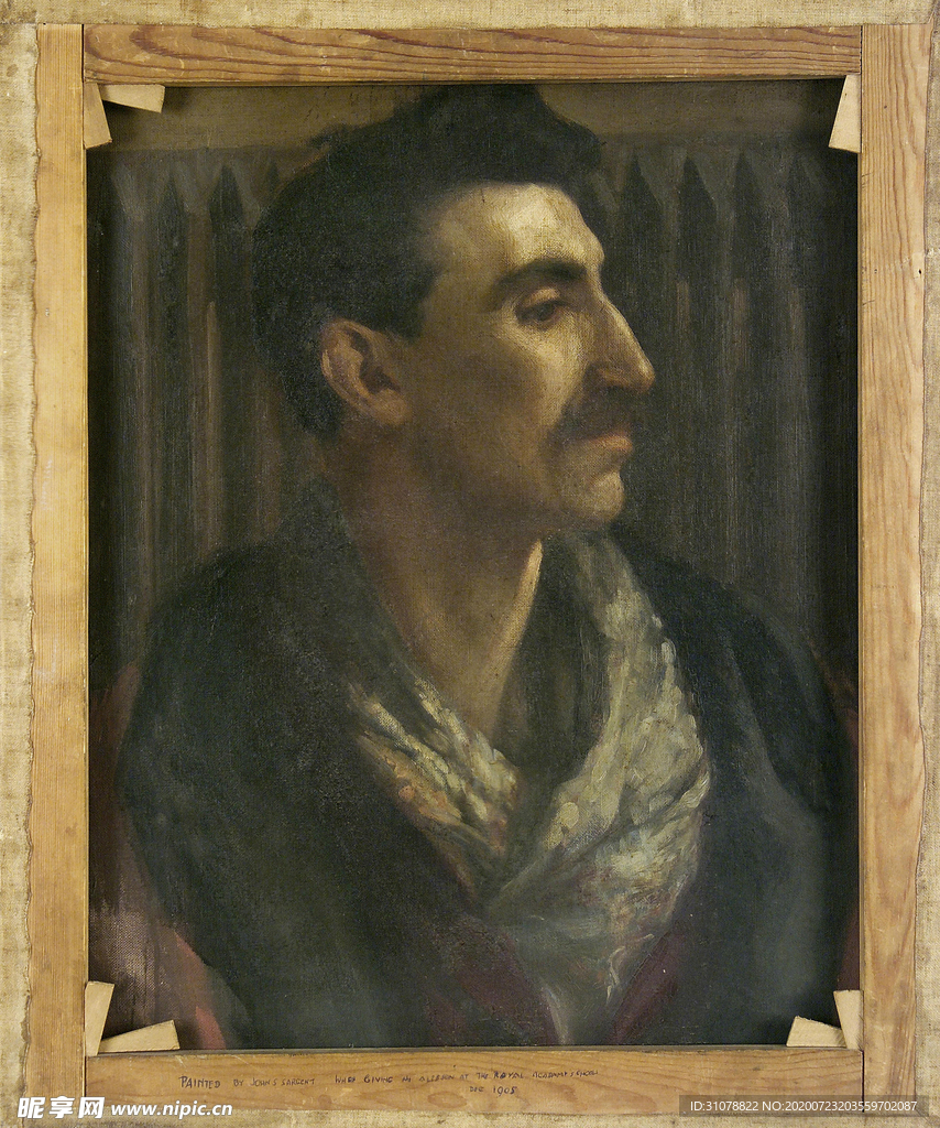 古典人物形象油画