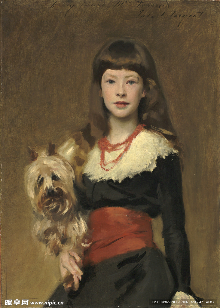 古典人物形象油画