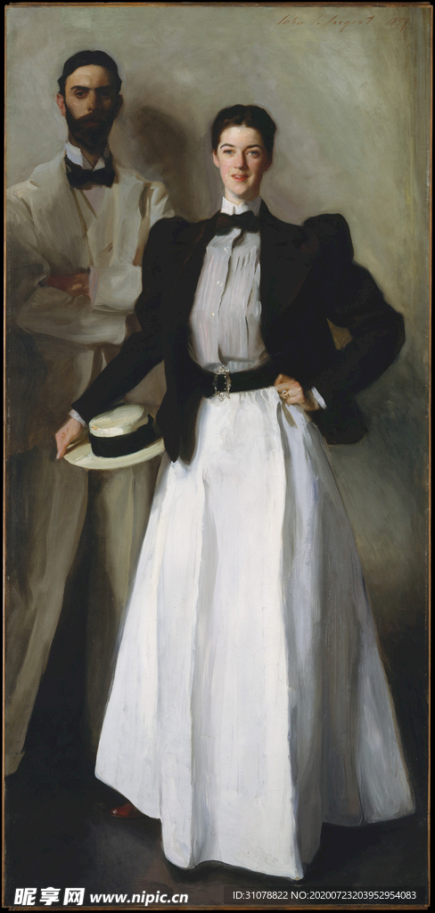 古典人物形象油画