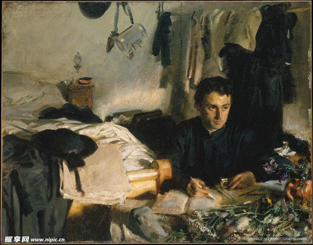 古典人物形象油画