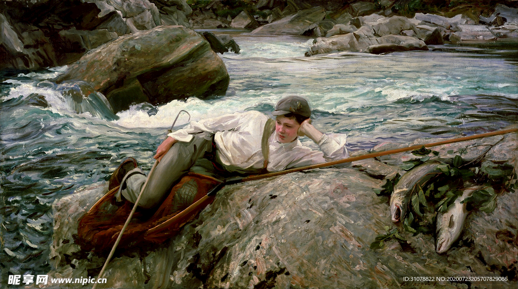 古典人物形象油画