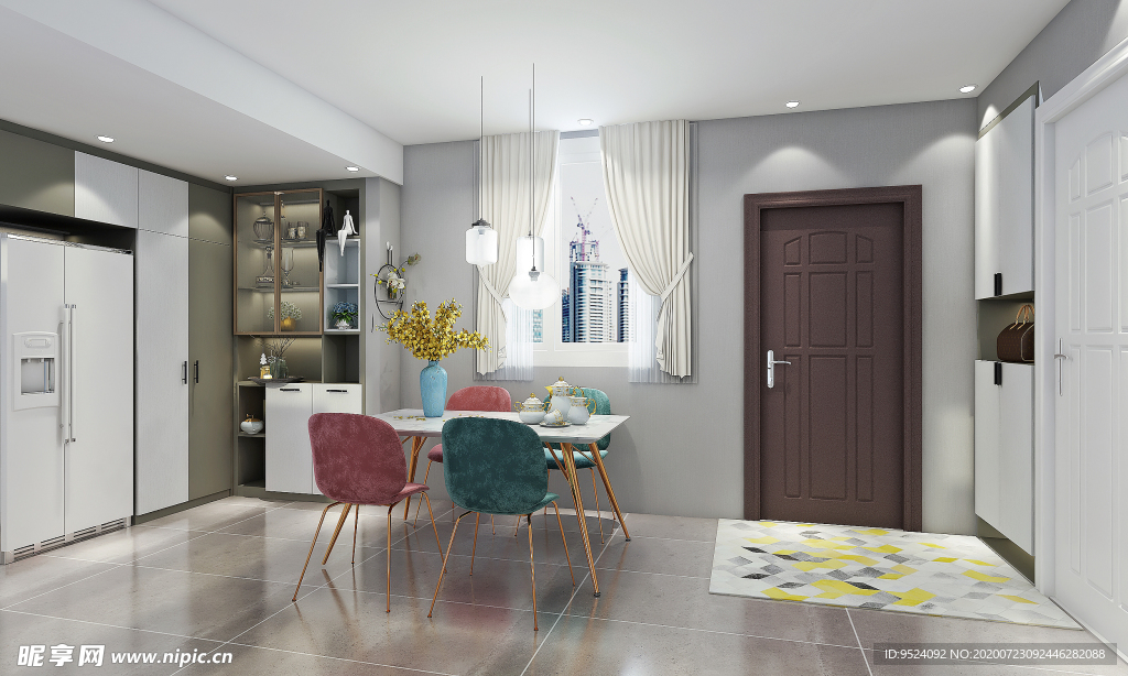 客厅鞋柜餐边柜