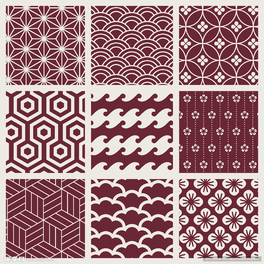 中式纹理 花纹图片