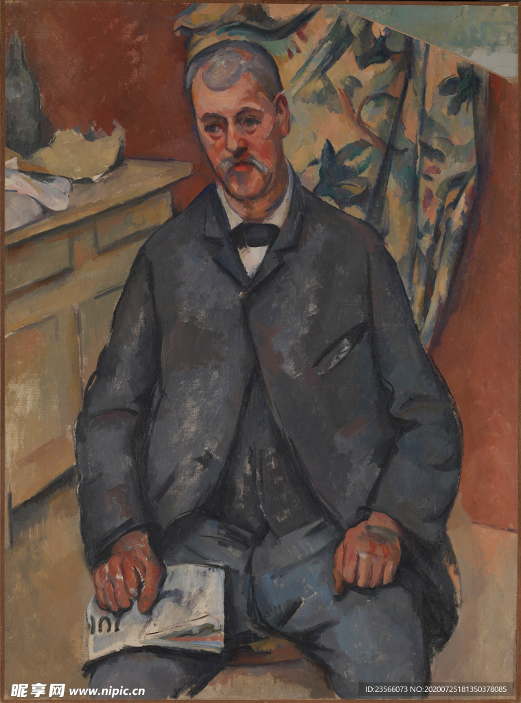 古典色调人物油画