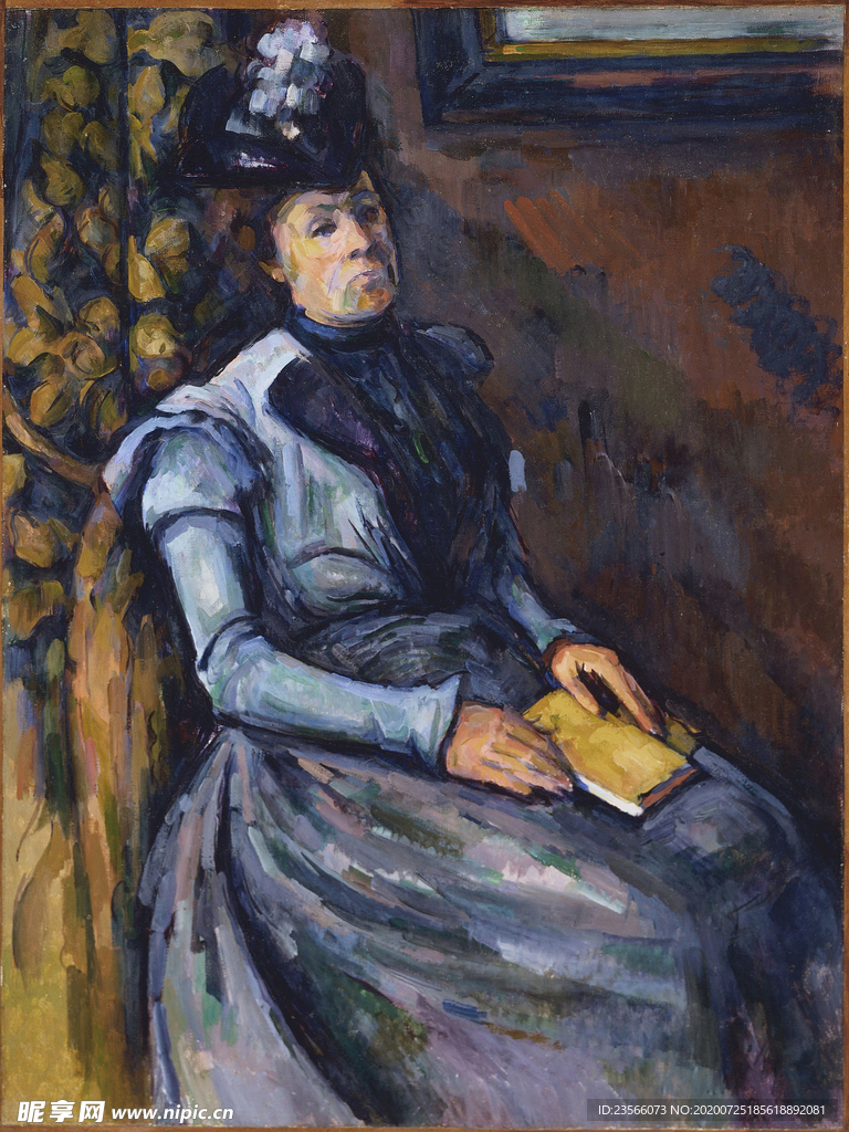 古典色调人物油画