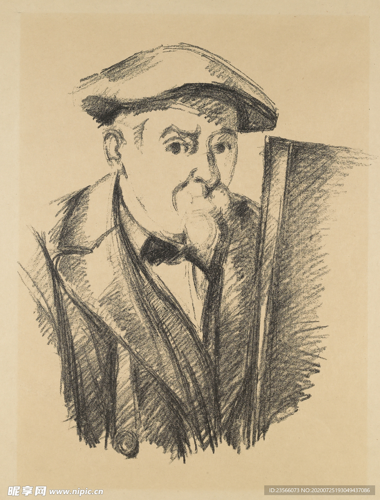 古典色调人物油画