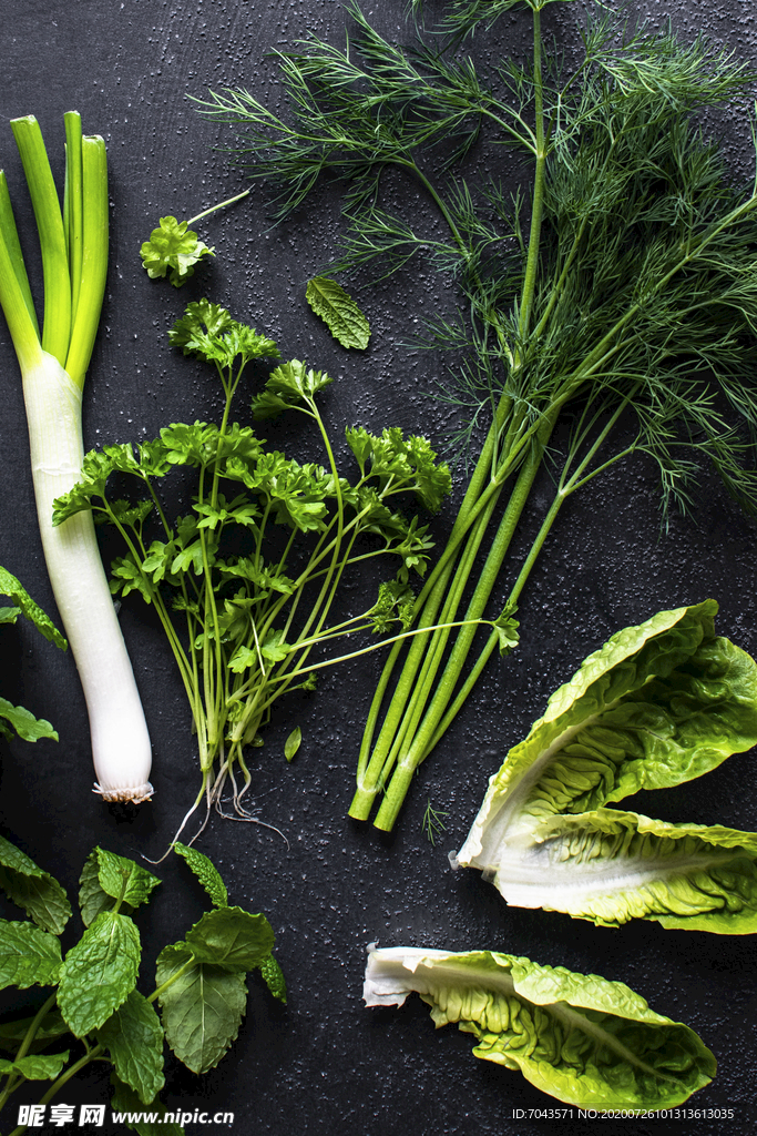 绿色健康食材美食摄影高清蔬果图