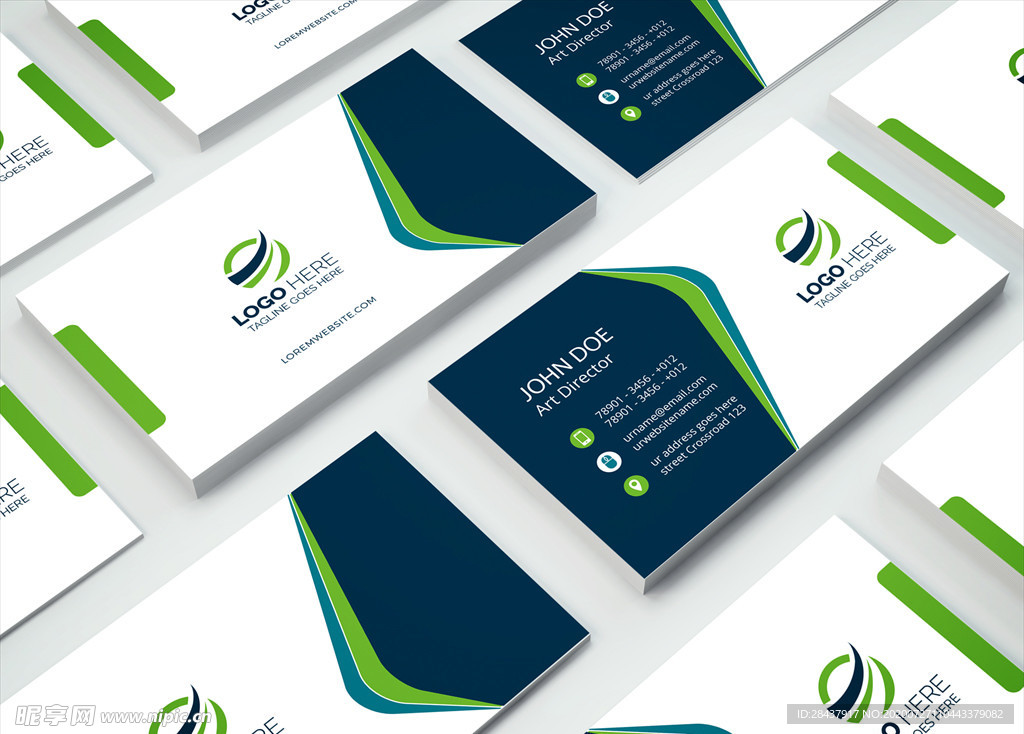 矢量名片模板