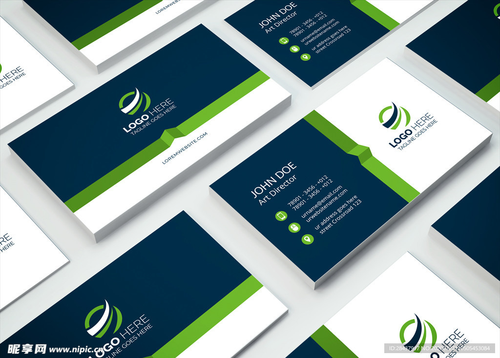 矢量名片模板
