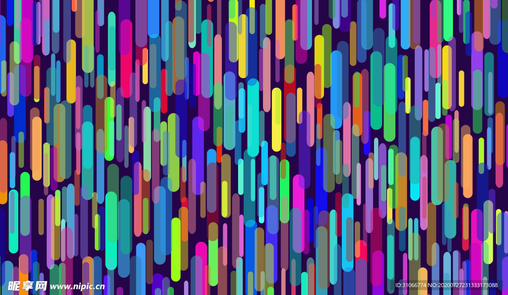 彩色线条背景
