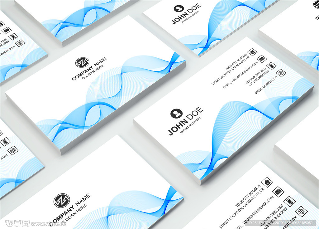 矢量名片模板