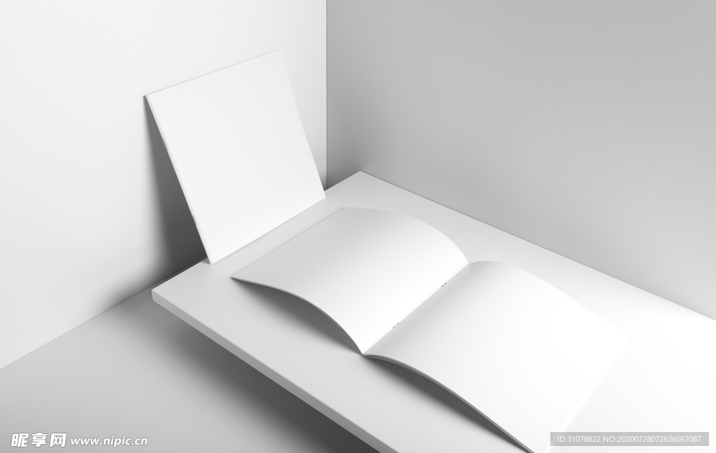 书籍杂志样机效果图