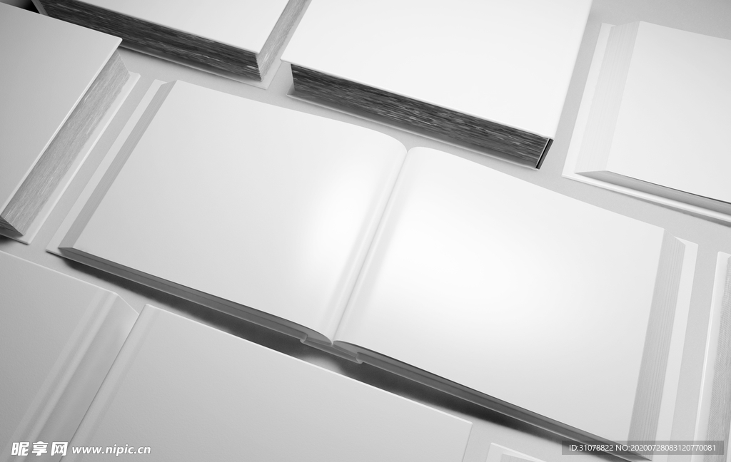 书籍杂志样机效果图