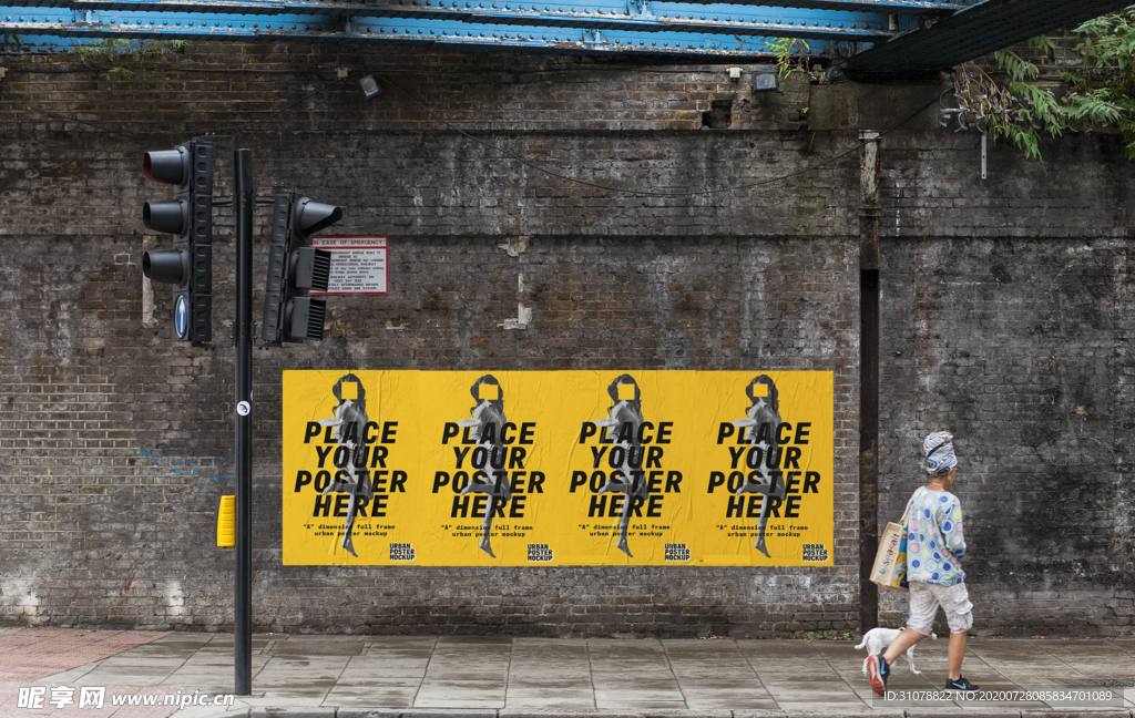 海报样机展示效果图